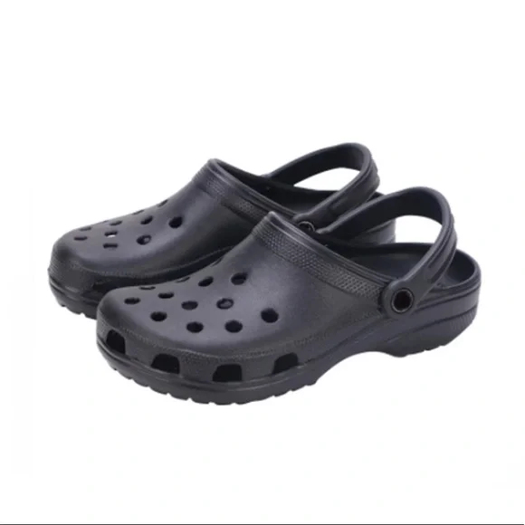 CROCS | Shoes | Crocs Classic Slip On Black Clogs Womens  display picture 3